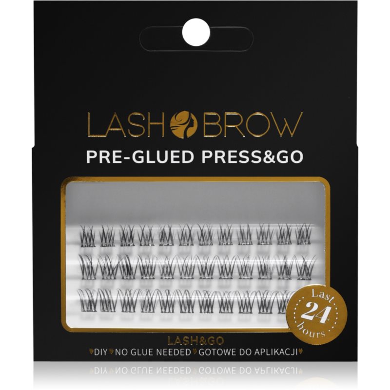 Lash Brow Press&Go Self-Adhesive Eyelashes itseliimautuvat tupsuripset Daily Natural 1 kpl