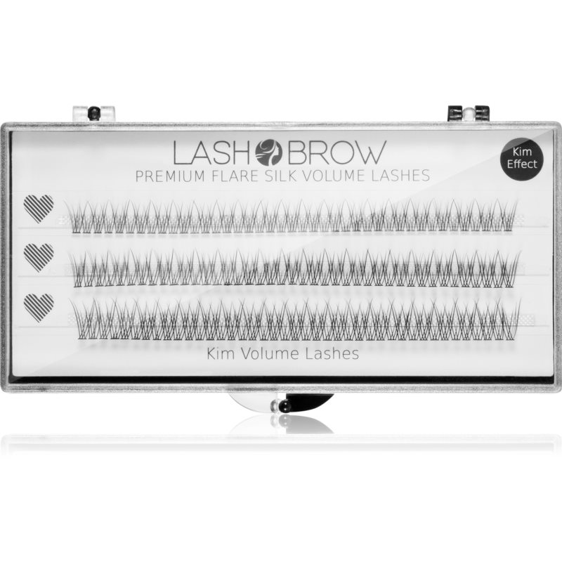E-shop Lash Brow Premium Flare Silk Lashes umělé řasy Kim Volume Lashes 1 ks