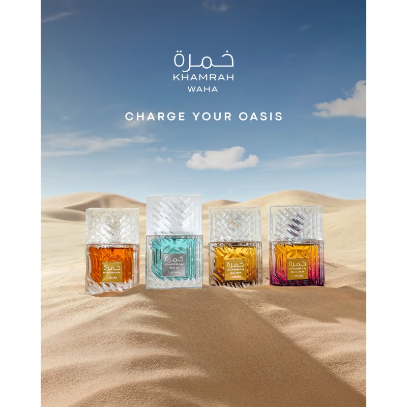 Khamrah Dukhan Parfum de Lattafa 100 ml Parfum unisexe Piment fumé et épicé - vue 3