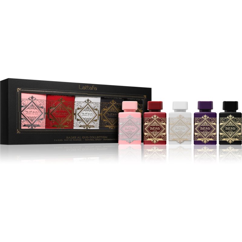 Lattafa Badee Al Oud Collection dárková sada unisex 5x5 ml