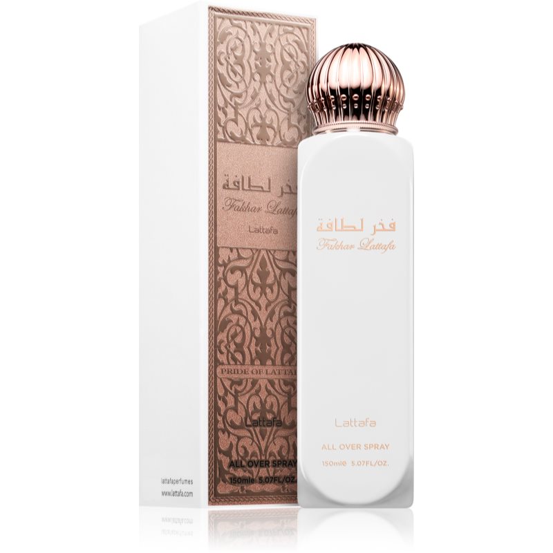 Lattafa Fakhar Rose Bodyspray für Damen 150 ml