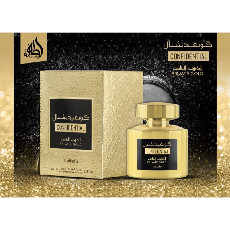 Lattafa Confidential Private Gold Eau De Parfum Mixte 100 Ml