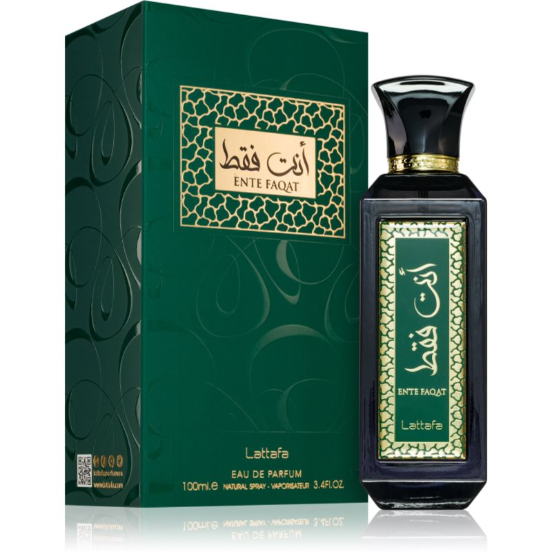 Lattafa Ente Faqat Eau De Parfum Unisex 100 Ml