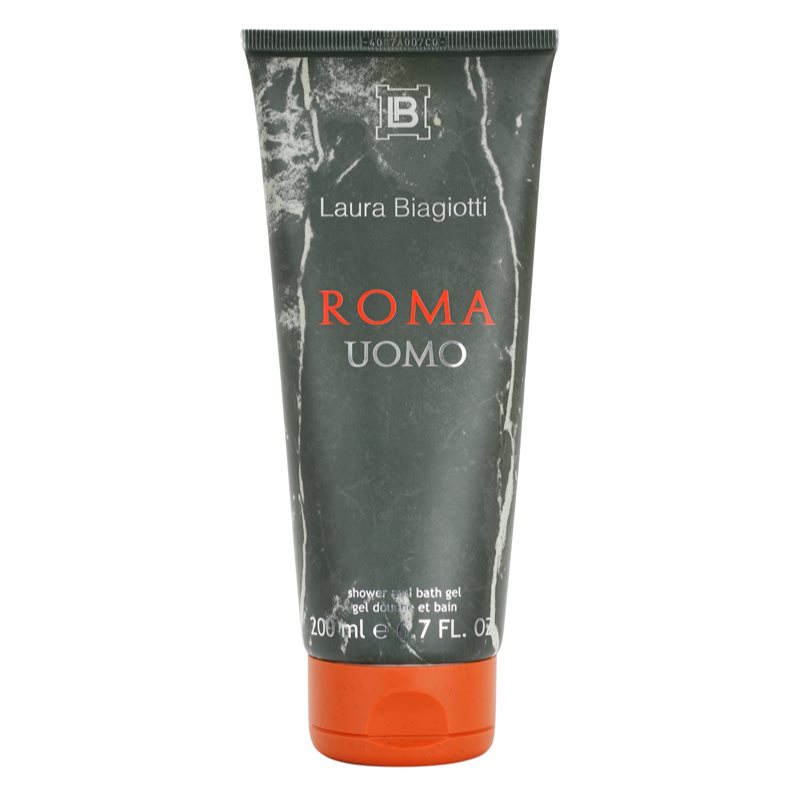 Laura Biagiotti Roma Uomo for men shower gel for men 200 ml
