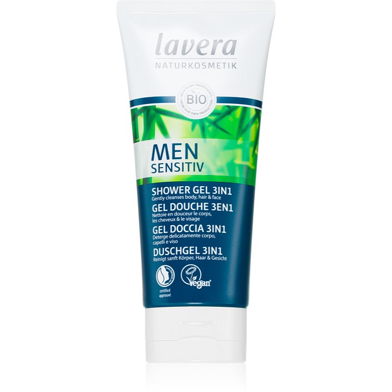 Lavera Men Sensitiv sprchový gel 3 v 1 200 ml