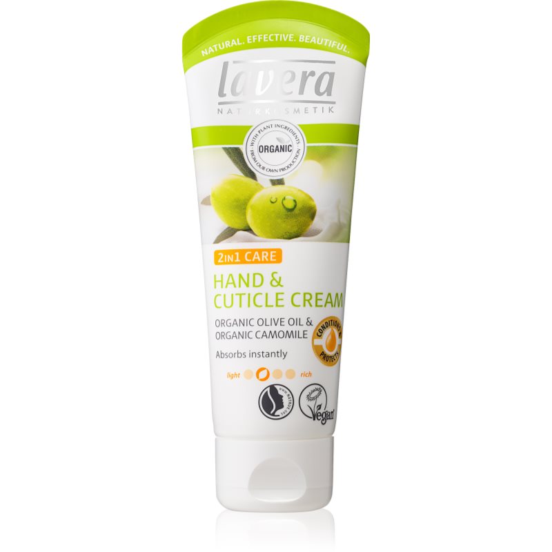 

Lavera Olive & Camomile поживний крем для рук та нігтів 2 в 1