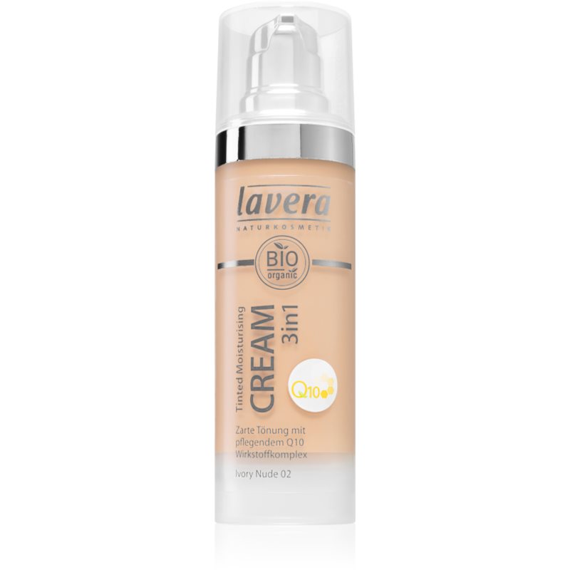 

Lavera Q10 тонуючий зволожуючий крем з коензимом Q10 відтінок 02 Ivory Nude
