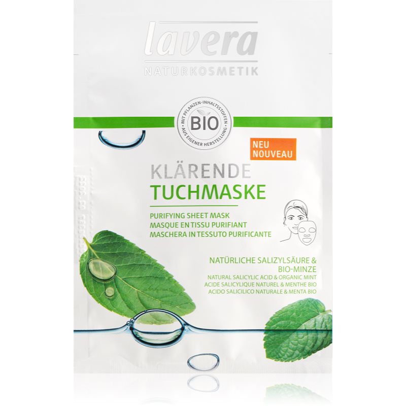 

Lavera Sheet Mask очищаюча маска