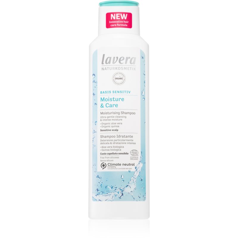 Lavera Basis Sensitiv drėkinamasis šampūnas 250 ml