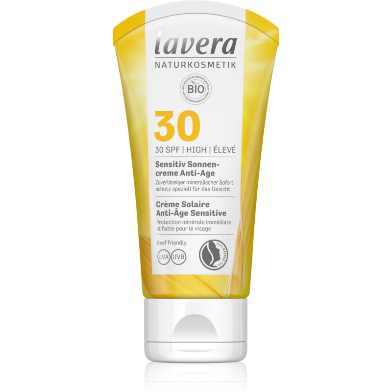 Lavera Sun Sensitiv Anti-Age napozókrém SPF 30 50 ml