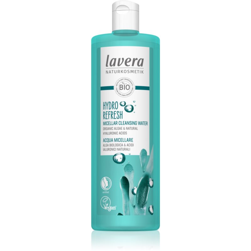 Lavera Hydro Refresh micellás víz normál és száraz, érzékeny bőrre hidratáló hatással 400 ml
