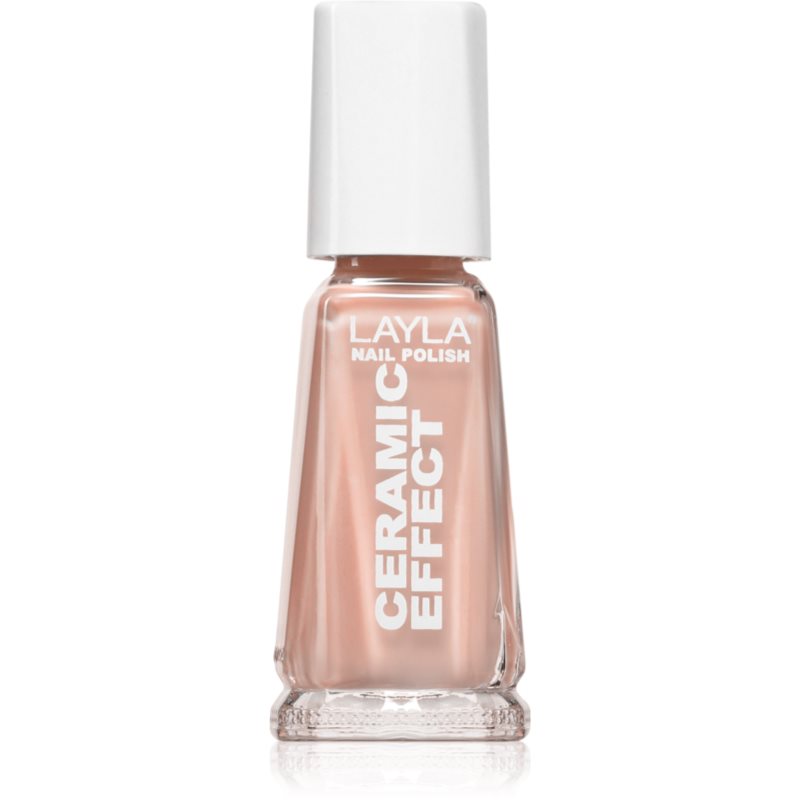 Layla Cosmetics Ceramic Effect lak na nechty odtieň N.17 Ballet Shoes 10 ml