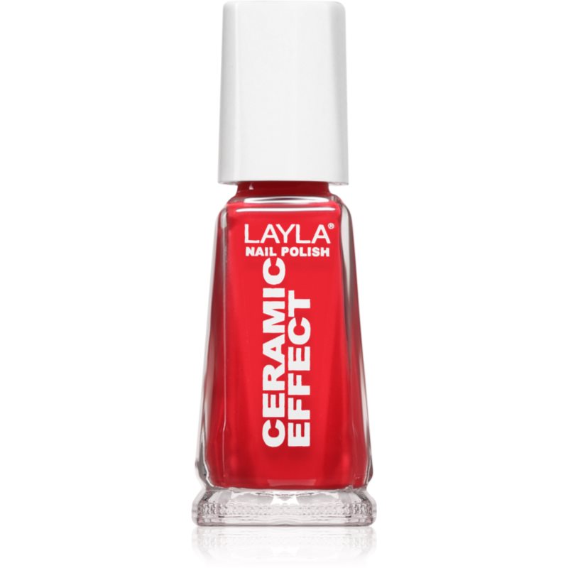 Layla Cosmetics Ceramic Effect lak na nechty odtieň N. 45 Coral Bay 10 ml