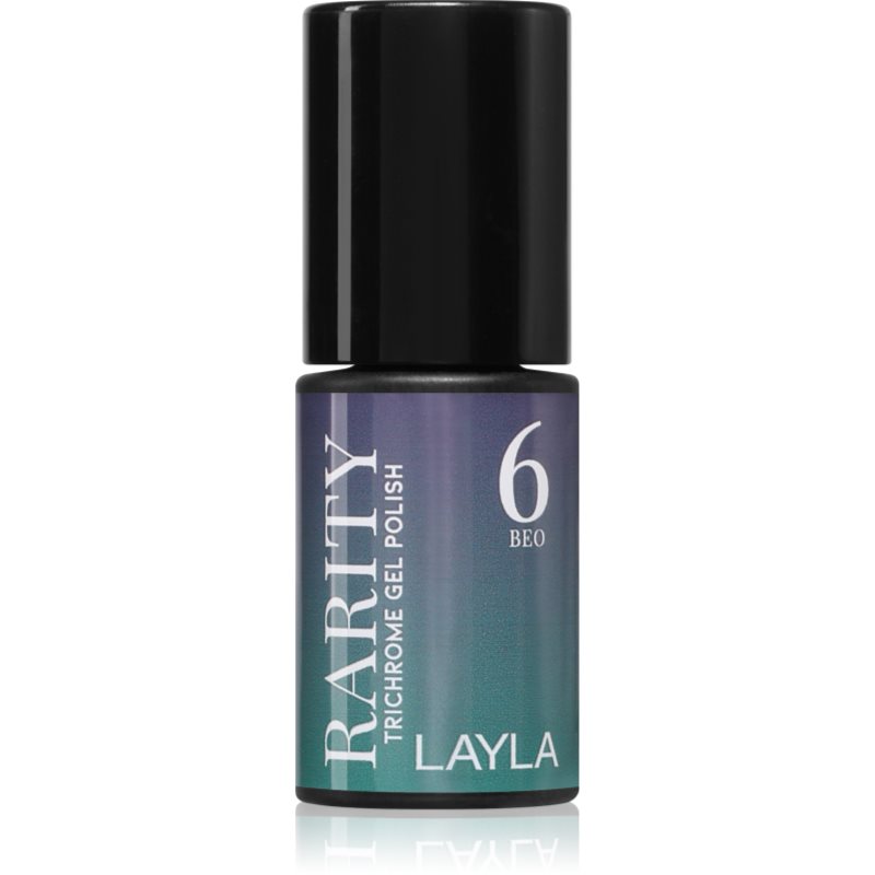 Layla Cosmetics Rarity gel nail polish for UV/LED hardening shade n.6 5 ml
