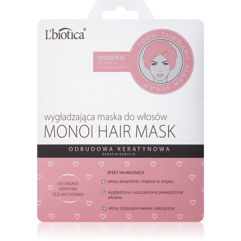 

L’biotica Hair Mask зволожуюча поживна маска Monoi