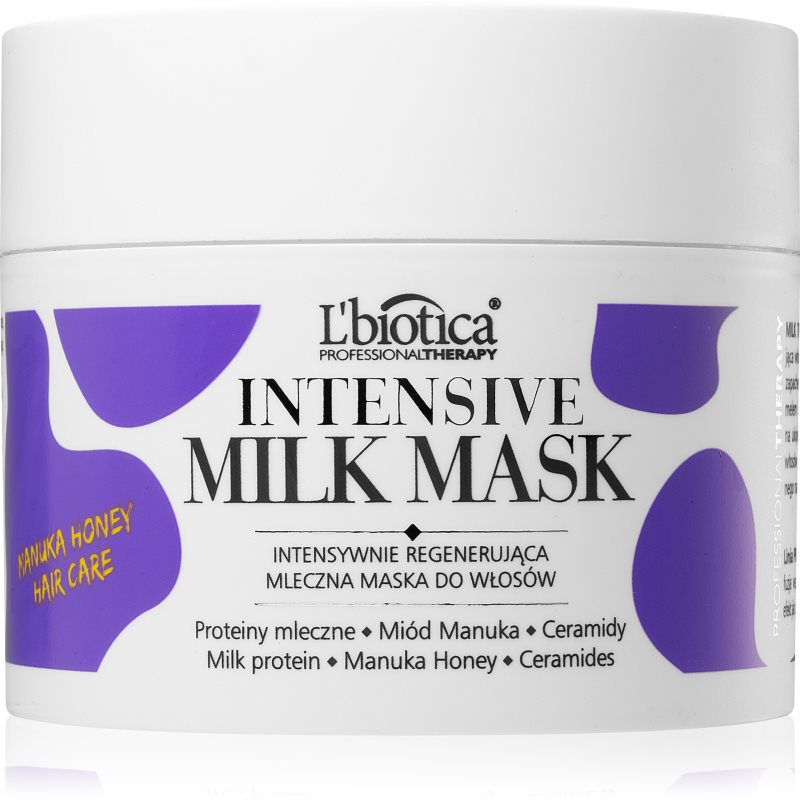 

L’biotica Professional Therapy Milk маска для блиску та шовковистості волосся