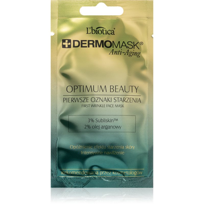 

L’biotica DermoMask Anti-Aging маска проти зморшок для шкіри обличчя 35