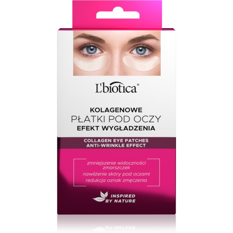 L’biotica Masks maschera al collagene contorno occhi effetto antirughe 6 pz