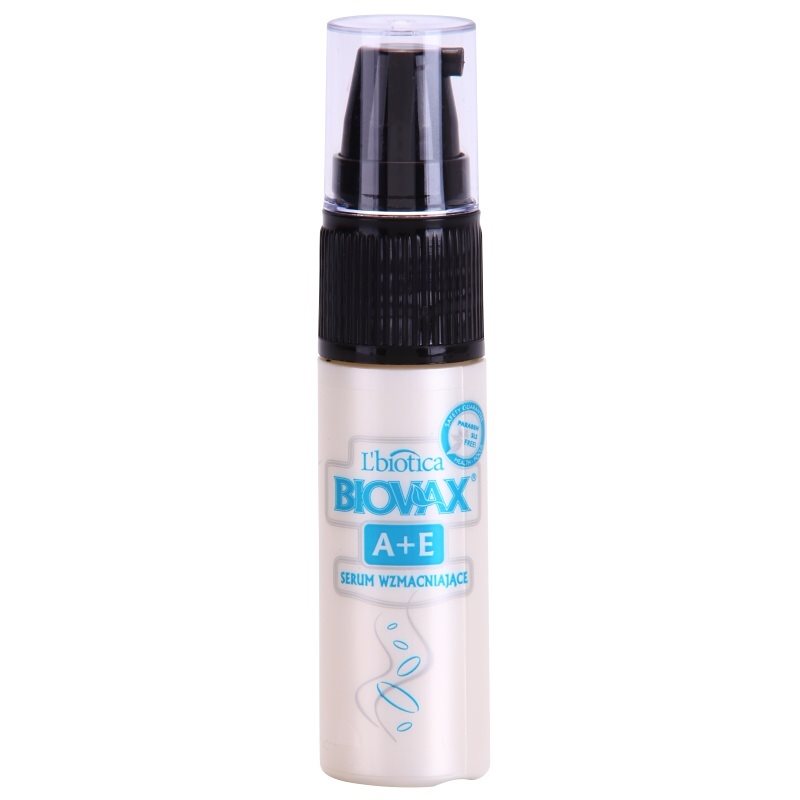 L’biotica Biovax A+E поживна сироватка проти ламкості волосся 15 мл