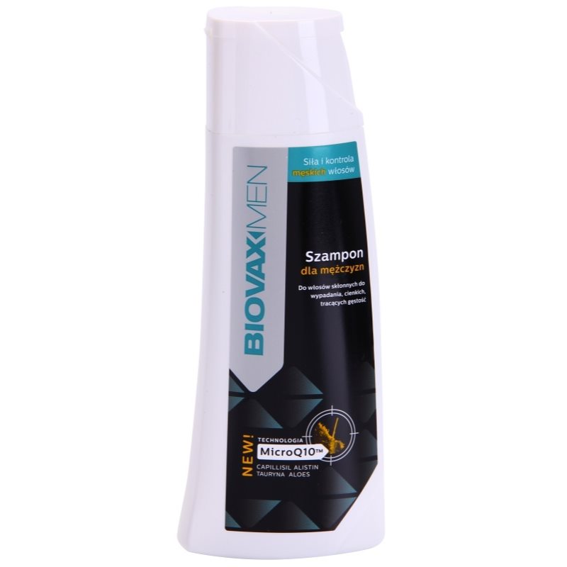 L’biotica Biovax Men energizuojamasis šampūnas plaukų šaknims stiprinti ir plaukų augimui skatinti 200 ml