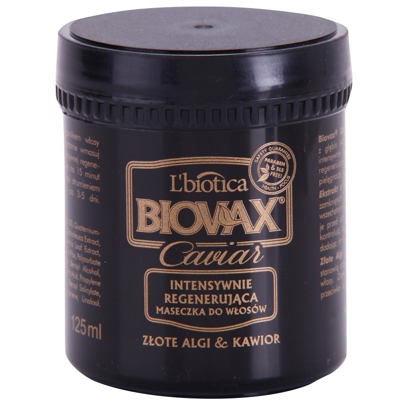 

L’biotica Biovax Glamour Caviar поживна відновлююча маска з екстрактом ікри