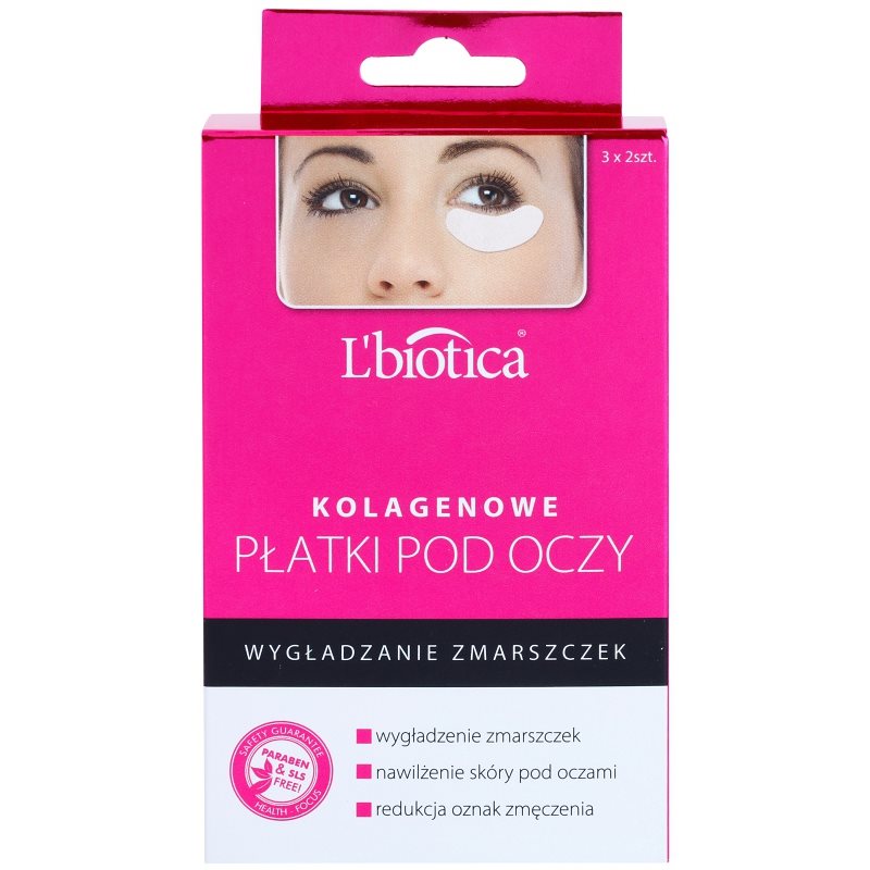 

L’biotica Masks колагенова маска для шкіри навколо очей проти розтяжок та зморшок