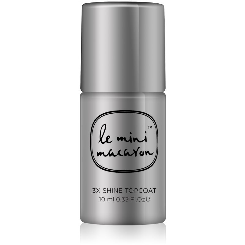 

Le Mini Macaron 3X Shine Topcoat закріплювач для гелевих нігтів з глянцевим ефектом