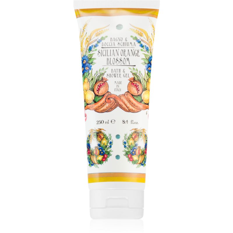Le Maioliche Sicilian Orange Blossom Line jemný sprchový gel 250 ml