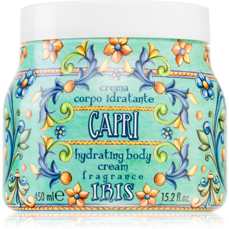 Le Maioliche Capri Iris Moisturising Body Cream 450 Ml