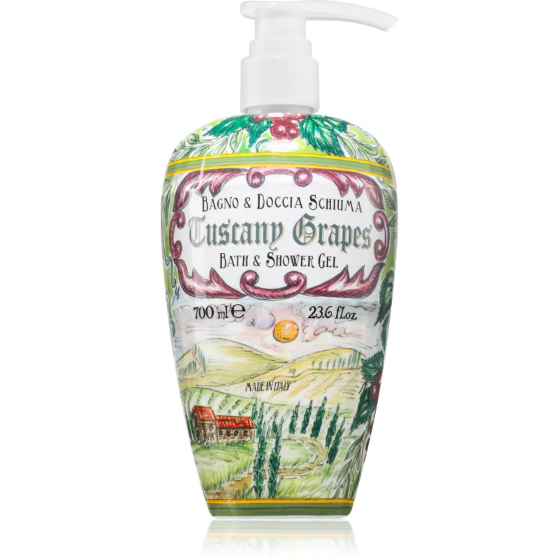 Rudy - Le Maioliche Tuscany Grapes sprchový a koupelový gel 700 ml