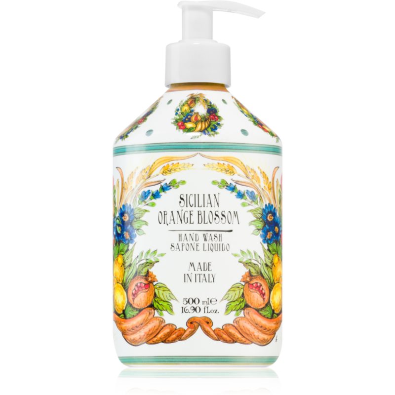 Le Maioliche Sicilian Orange Blossom Line Liquid Hand Soap 500 Ml