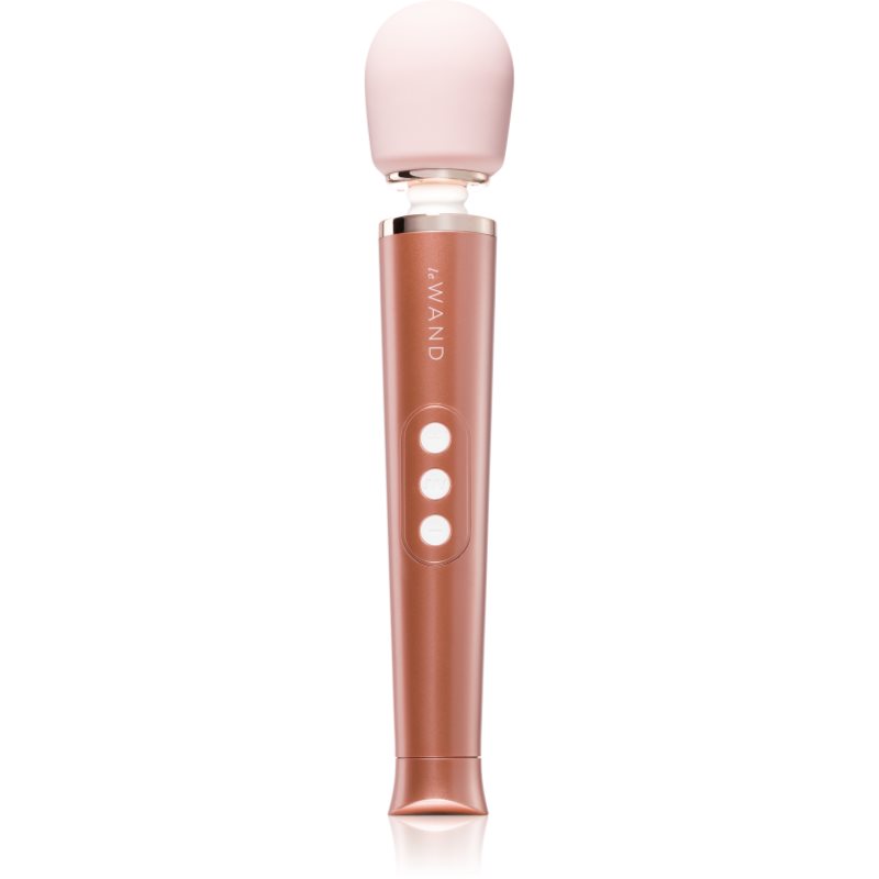 le Wand Petite vibrating massagekop en vibrator pink 25 cm