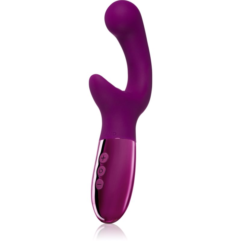 Le Wand Xo Vibromasseur Muni D’un Stimulateur Clitoridien Purple 18,8 Cm