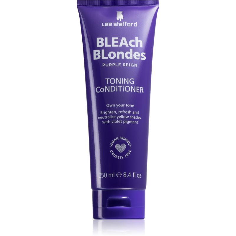 Lee Stafford Bleach Blondes Toning Conditioner Toning Conditioner For Blondes And Highlighted Hair 250 Ml
