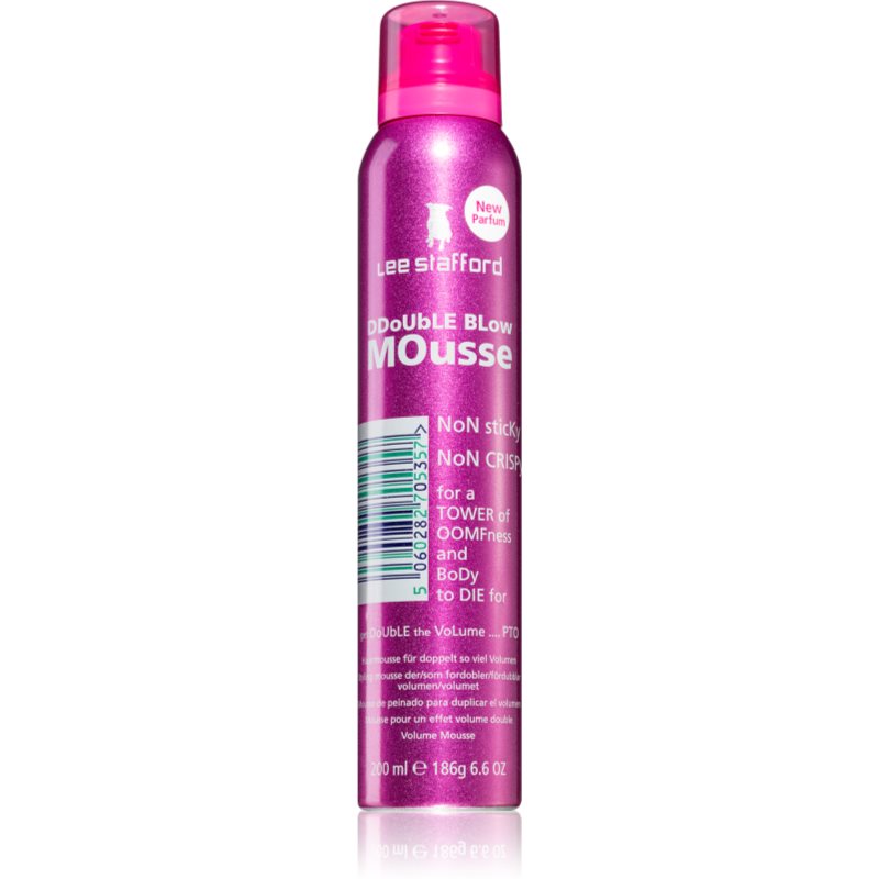 Lee Stafford DDouble Blow Mousse Styling Mousse For Abundant Volume 200 Ml