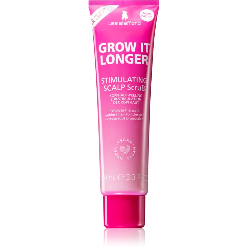 Lee Stafford Grow It Longer Cleansing Scrub To Support Hair Growth 100 Ml