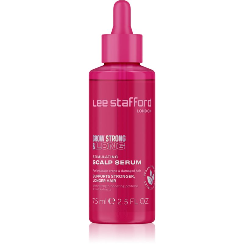 Lee Stafford Grow Strong & Long Stimulating Scalp Serum serum fortificante para estimular el crecimiento del cabello 75 ml