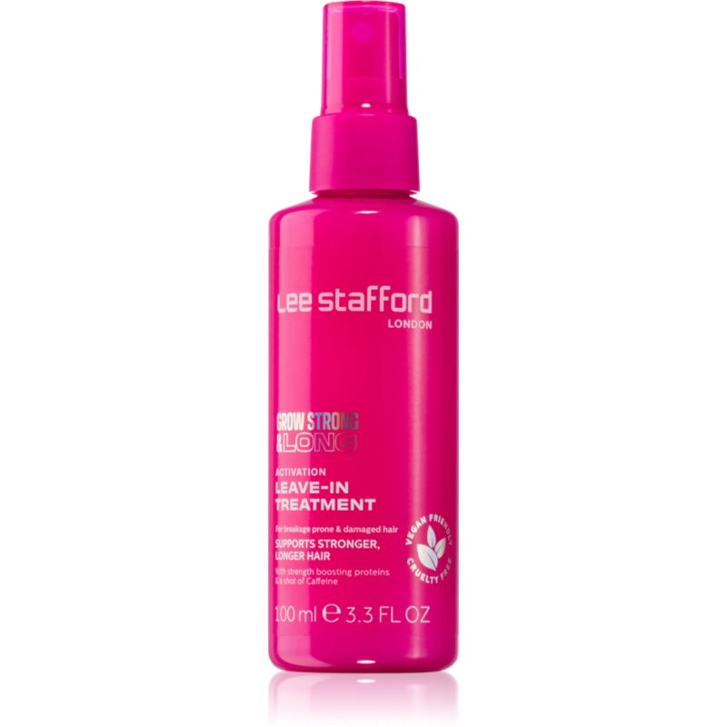 Lee Stafford Grow Strong & Long Activation Leave - In Treatment hairspray for hair strengthening 100