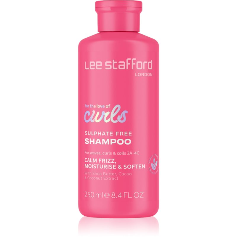 Lee Stafford For The Love Of Curls Shampoo champú para cabello ondulado y rizado 250 ml