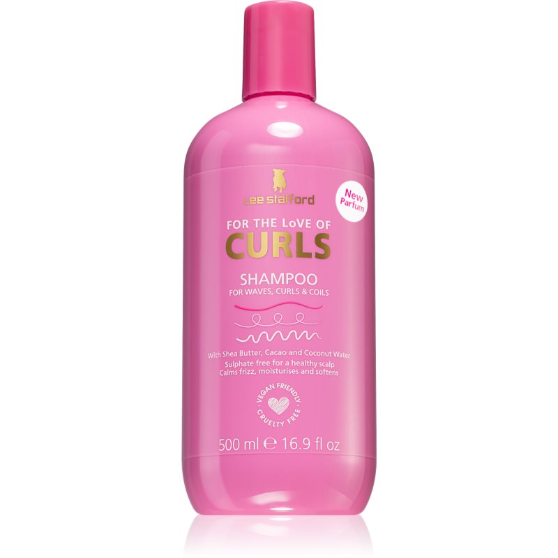 Lee Stafford Curls Waves, curls & coils shampoo for wavy and curly hair 500 ml
