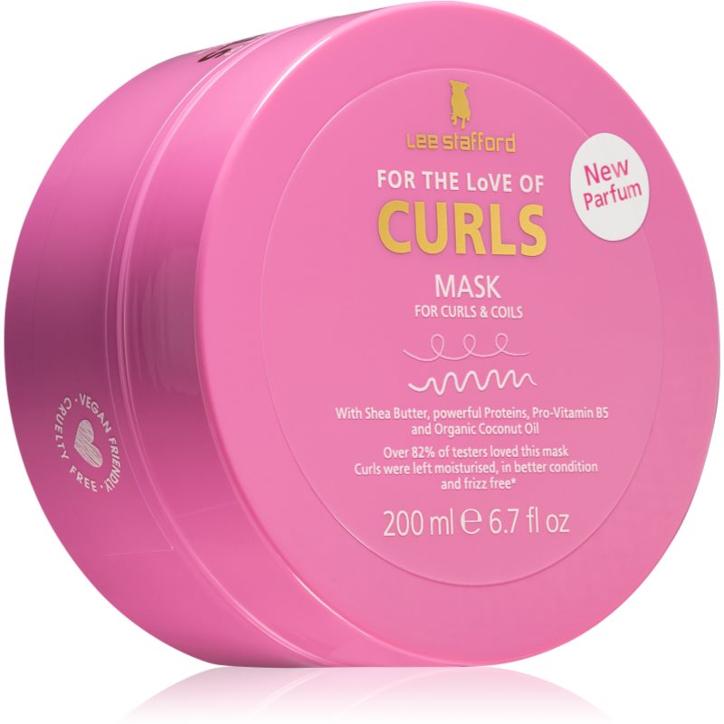 Lee Stafford Curls Curls & Coils Mask For Curly Hair 200 Ml
