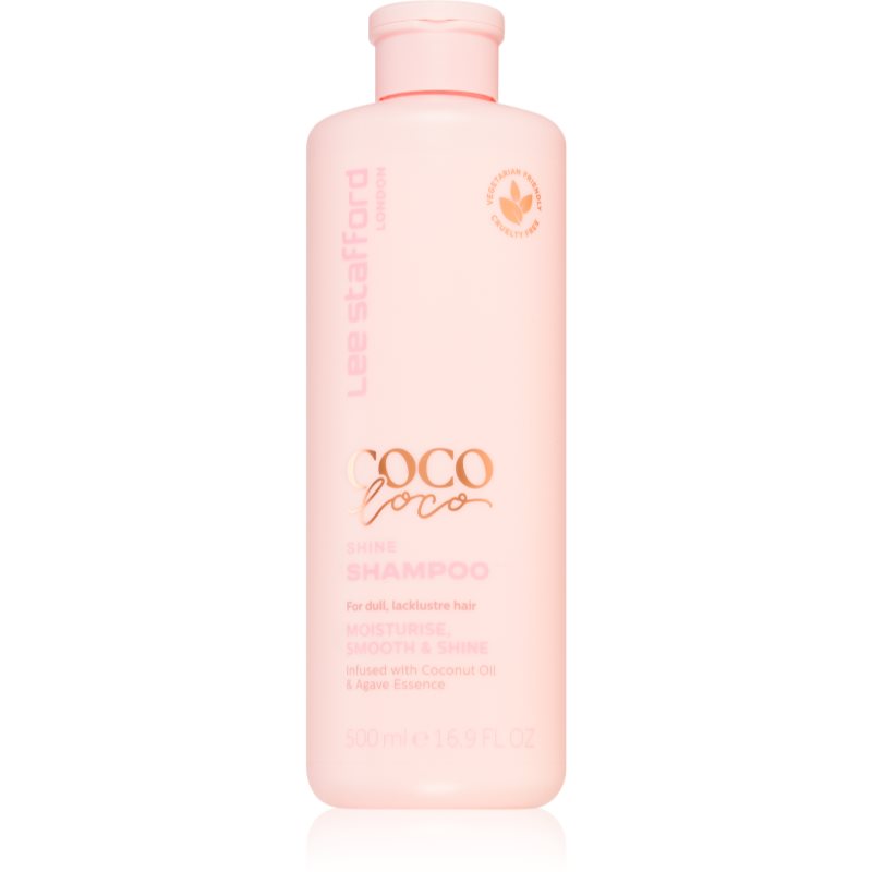Lee Stafford CoCo LoCo Agave shampoo for everyday use for shiny and soft hair 500 ml
