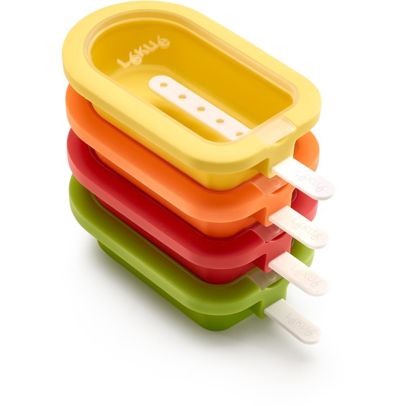 Lékué Kit Stackable Popsicles komplet modelov za sladoled 4 kos
