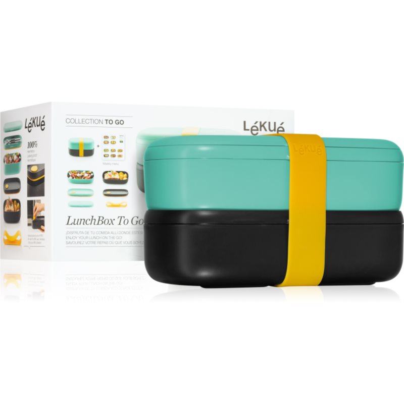 Lékué LunchBox To Go коробка для обіду колір Turquoise 1000 мл