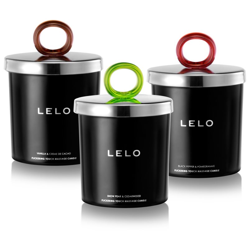 Lelo Flickering Touch Massage Candle Bougie De Massage Vanilla & Creme De Cacao 150 G