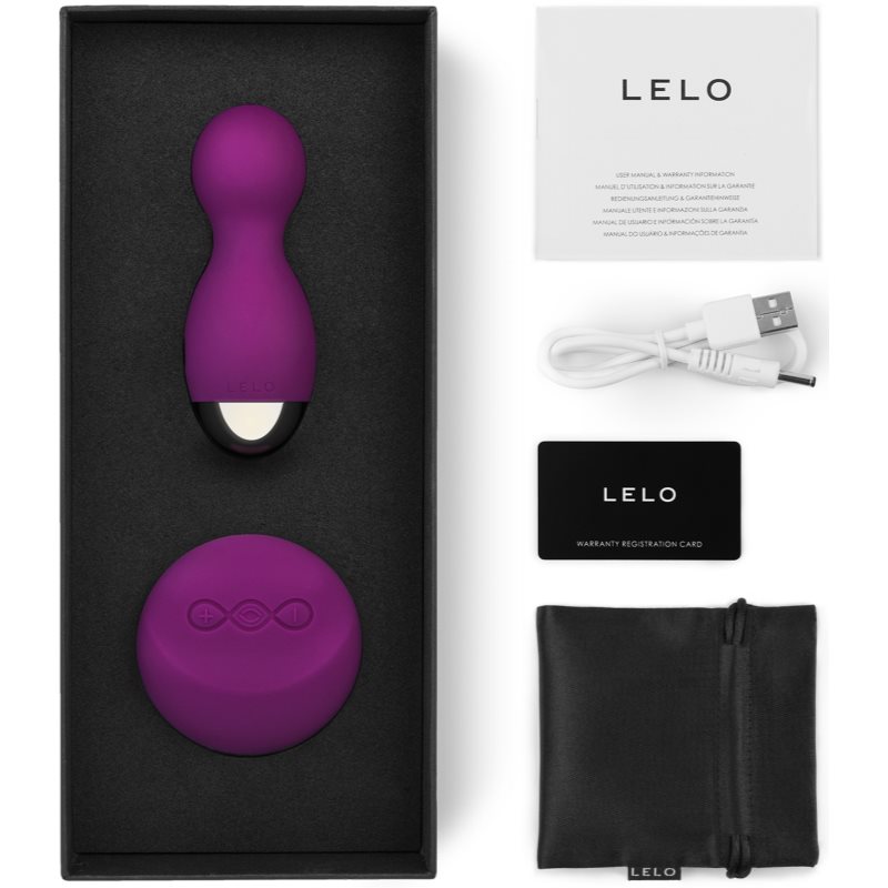 Lelo Hula Beads Boules De Kegel à Vibrations Rose 10 Cm
