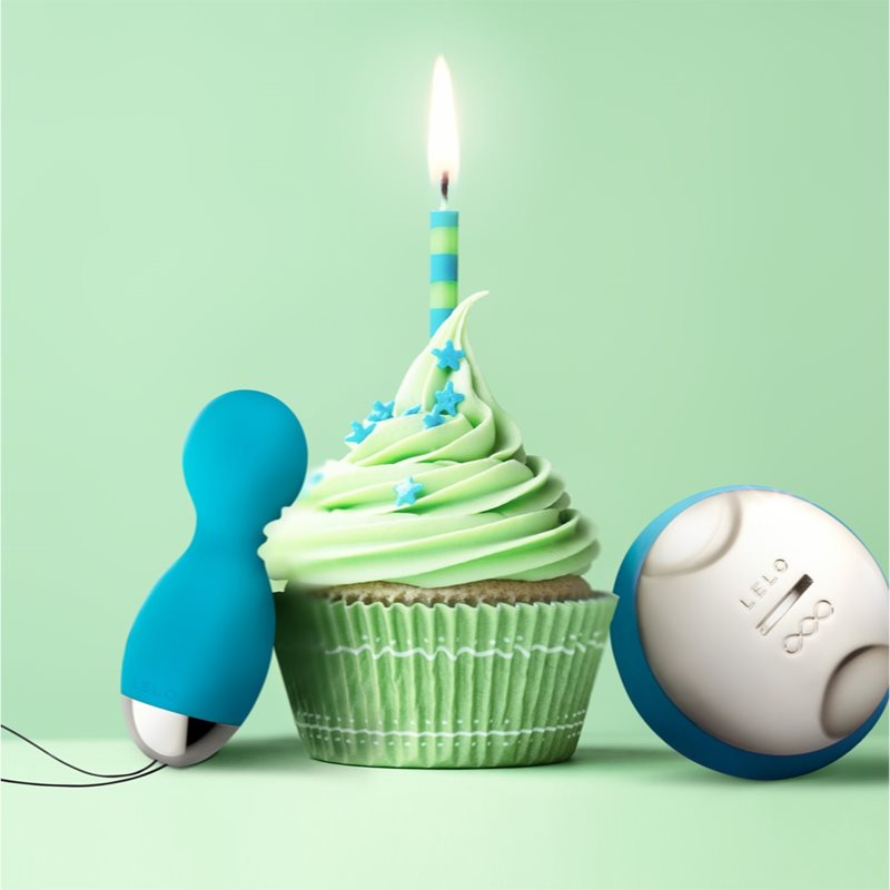 Lelo Hula Beads Boules De Kegel à Vibrations Ocean Blue 10 Cm