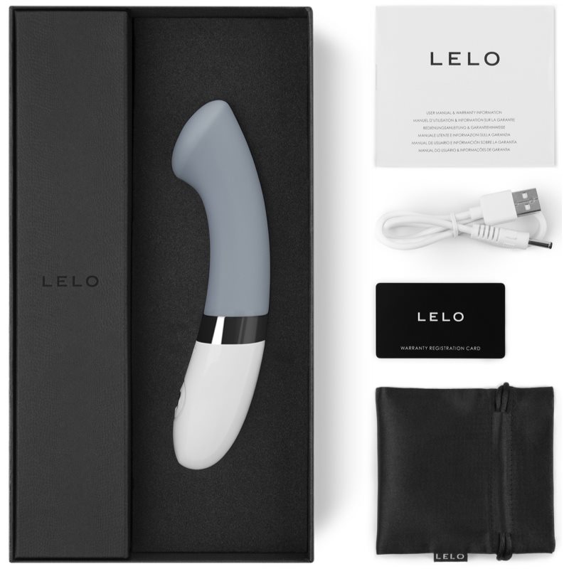 Lelo Gigi 2 Vibreur Cool Grey 16,5 Cm