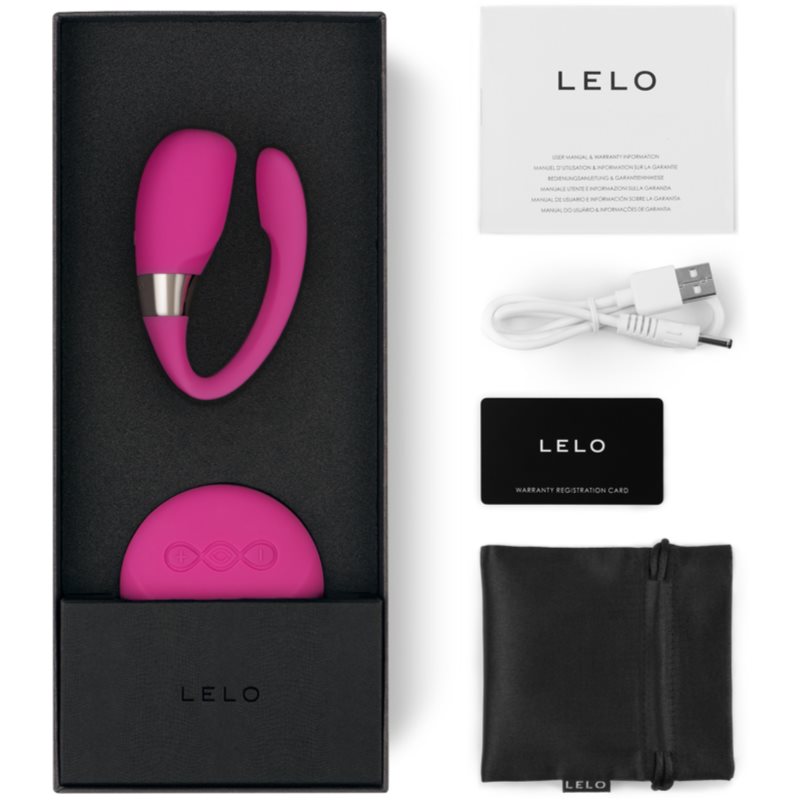 Lelo Tiani 3 Vibromasseur Pour Couples Cerise 8 Cm