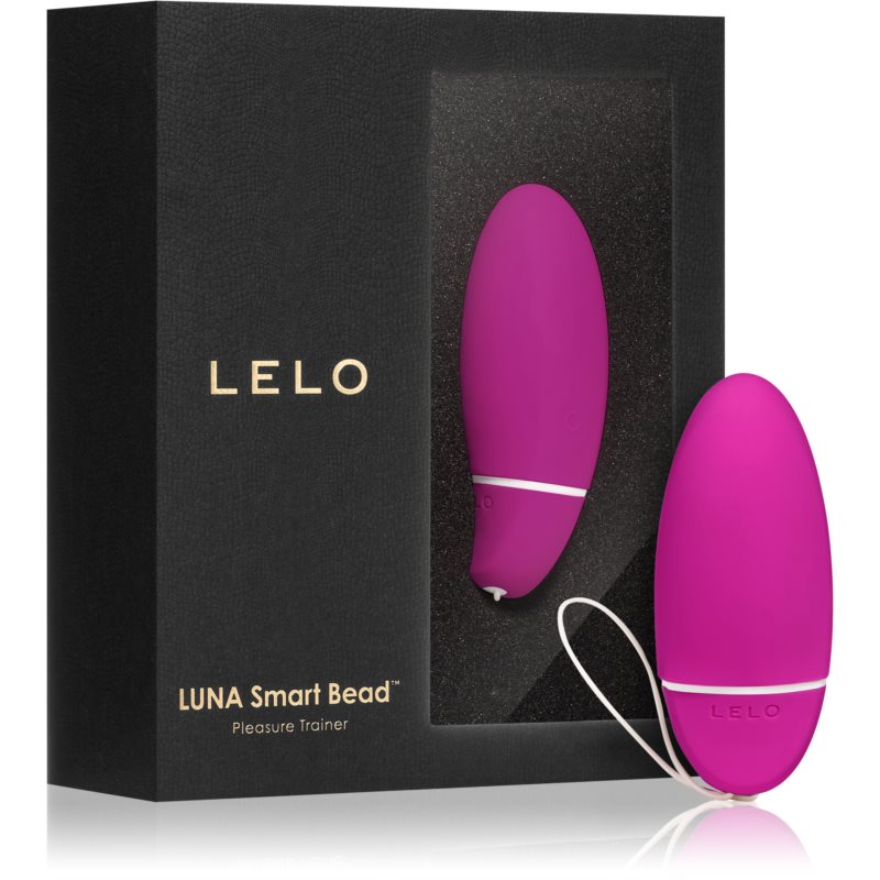 Lelo Luna Smart Bead Oeuf Vibrant Deep Rose 8,2 Cm